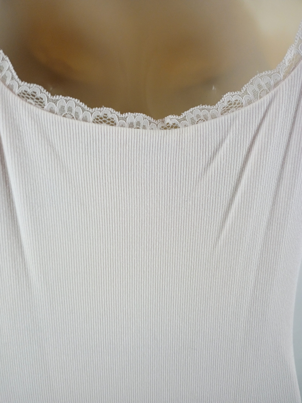 Popilush Lace-Trim Maxi Slip Dress in Pale Pink - Picture 8 of 11